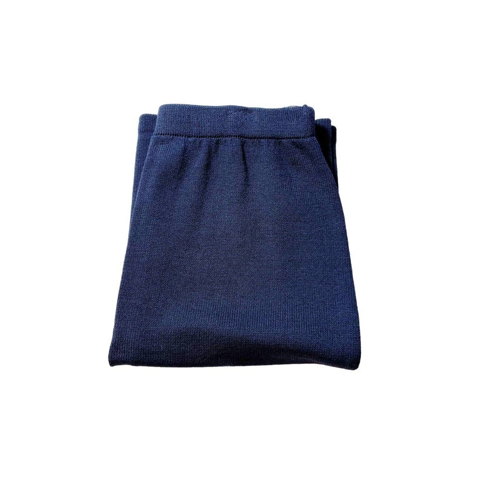 St. John Collection Wool Classic Pencil Skirt Black SZ8